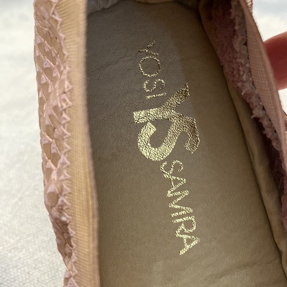 Upside Santa Rose Gold Leather Ballet Flats Size 3Y - Picture 8 of 8